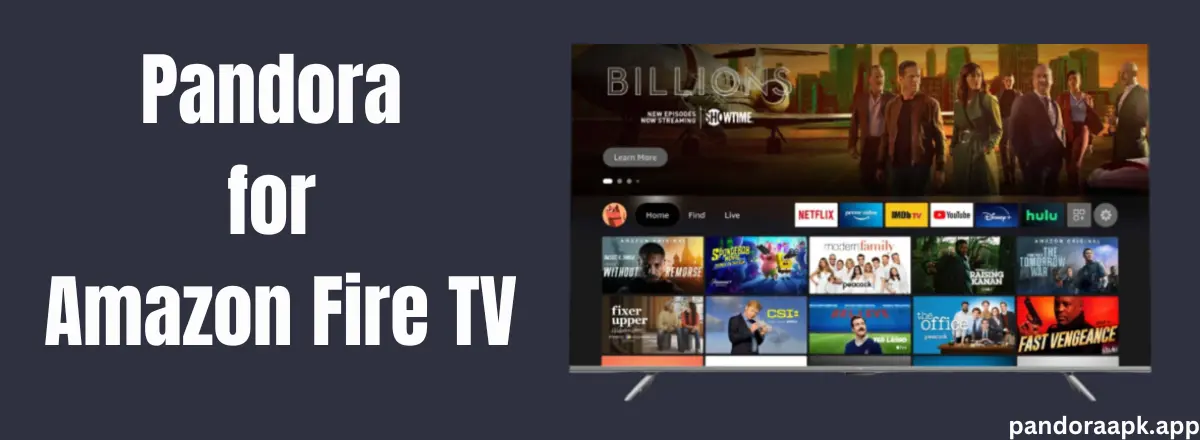 pandora for amazon fire tv